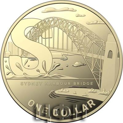 «One Dollar 2021 - SYDNEY HARBOUR BRIDGE»..jpg