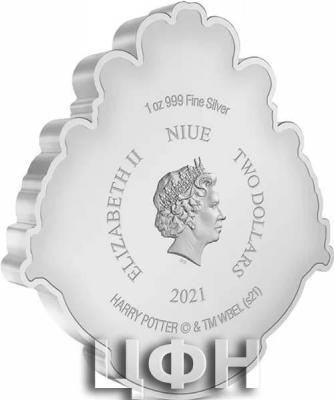 «Silver Ounce 2021 Hogwarts Crest, Coin from Niue»..jpg