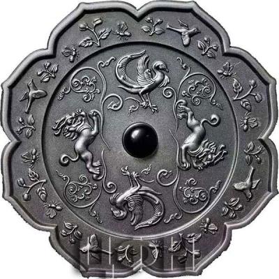 «ANCIENT BRONZE Mirror Art 2 Oz Silver Coin 5$ Niue 2021»..jpg