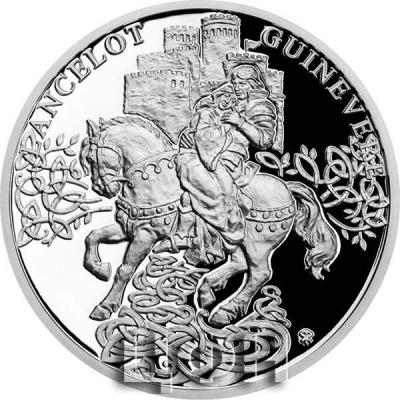 «LANCELOT AND GUINEVERE The Legend Of King Arthur 1 Oz Silver Coin 1$ Niue 2021».jpg