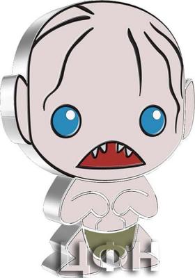 «Chibi™ Coin Collection THE LORD OF THE RINGS™ Series – Gollum 1oz Silver Coin»..jpg