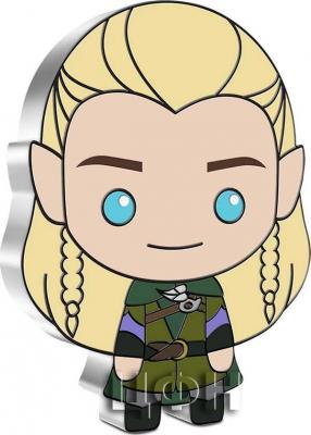 «SELECTION Chibi™ Coin Collection THE LORD OF THE RINGS™ Series – Legolas 1oz Silver Coin».jpg