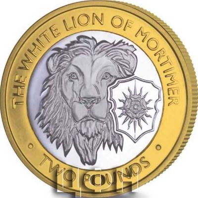 «Queen’s Beast – The White Lion of Mortimer 2021 £2 Bi-metal Coin»..jpg