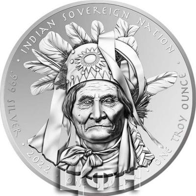 «GERONIMO 1 Oz Silver Coin 1$ Sioux Nation 2022»..jpg