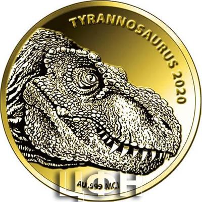 «Goldklassiker Tyrannosaurus 2020, 0,33 g»..jpg