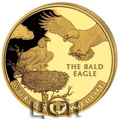 «2021 The Bald Eagle»  «25 FRANCS» - «0.4 oz Au .999».jpg