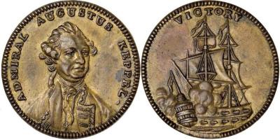 27 июля 1778 года состоялся бой у острова Уэссан (Battle of Ushant).jpg