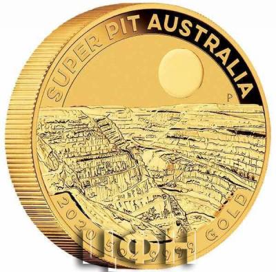 «500 Australische Dollar» «Australien Super Pit 5 Unzen Gold 2020».jpg