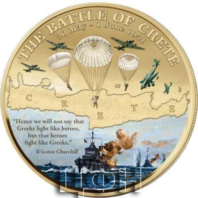 «NIUE», «THE BATTLE OF CRETE».jpg