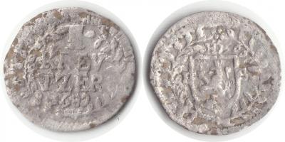 Germany. Hesse-Darmstadt Kreuzer. 1682.JPG