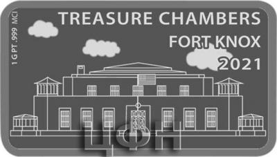 «100 FRANCS CFA, CONGO Pt» «TREASURE CHAMBERS FORT KNOX».jpg