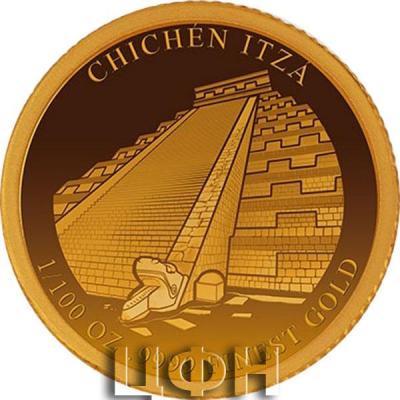 «100 FRANCS CFA COTE D'IVOIRE» «CHICHEN ITZA».jpg