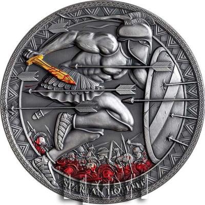 «SPARTAN HOPLITE Legendary Warriors Silver Coin 500 Francs Cameroon 2021 Antique Finish» (2).jpg