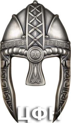 «10 Dollars VENDEL HELMET Viking Age 10 Oz Silver Coin 10$ Solomon Islands 2022 Antique Finish» (2).jpg