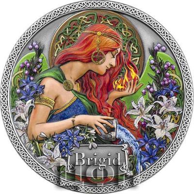 «BRIGID Goddesses of Health Silver Coin 5 Cedis Ghana 2021 Antique Finish».jpg