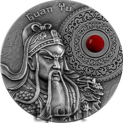 «5 Dollars GUAN YU 2 Oz Silver Coin 5$ Niue 2021 Antique Finish».jpg