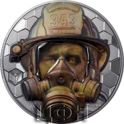 «FIREFIGHTER Real Heroes 1 Kg Kilo Silver Coin 100$ Cook Islands 2021.».jpg