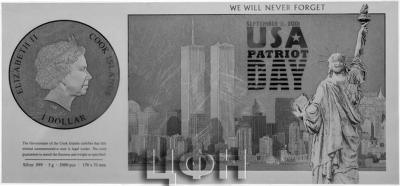 «Cook Islands 2021 Prooflike 1 Dollar MISS LIBERTY 20th Anniversary Commemorative Silver Note.».jpg