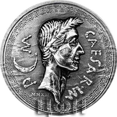 «5 Dollars JULIUS CAESAR Roman Empire 1 Oz Silver Coin 5$ Cook Islands 2021 Antique Finish».jpg