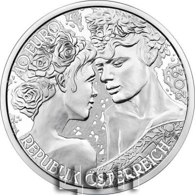«10 Euro ROSE Language Of Love ½ Oz Silver Coin 10€ Euro Austria 2021 Proof».jpg