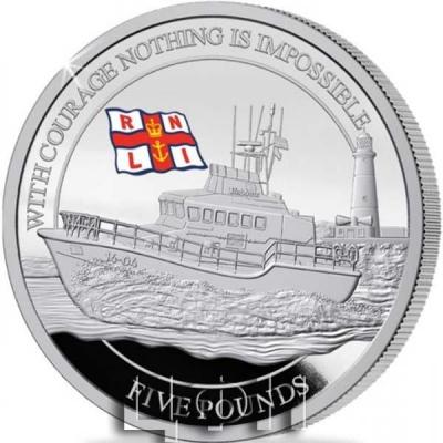 «RNLI Solid Silver Proof £5 Coin.».jpg