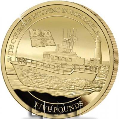 «RNLI Solid 22-Carat Gold Proof £5 Coin».jpg