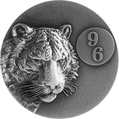 «5 Dollars TIGER 96 Chinese Zodiac Series 2 Oz Silver Coin 5$ Niue 2022 Antique Finish»..jpg