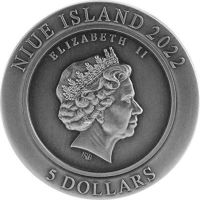 «5 Dollars TIGER 96 Chinese Zodiac Series 2 Oz Silver Coin 5$ Niue 2022 Antique Finish».jpg