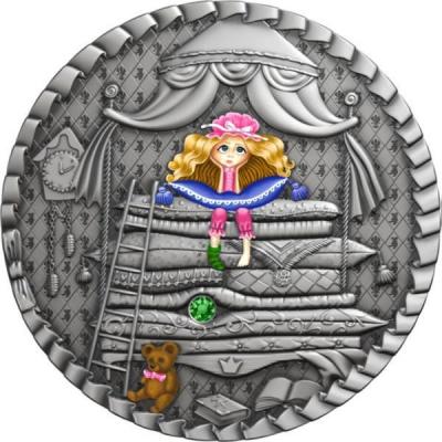 «1 Dollar PRINCESS AND THE PEA Fairy Tales 1 Oz Silver Coin 1$ Niue 2021 Antique Finish».jpg