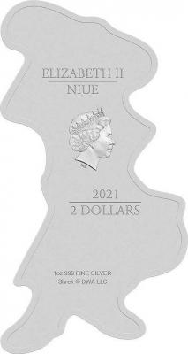 «2 Dollars PUSS IN BOOTS Shrek Film Shape 1 Oz Silver Coin 2$ Niue 2021 Proof».jpg