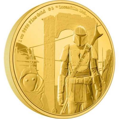 «The Mandalorian™ Classic – The Mandalorian™ 1oz Gold Coin».jpg