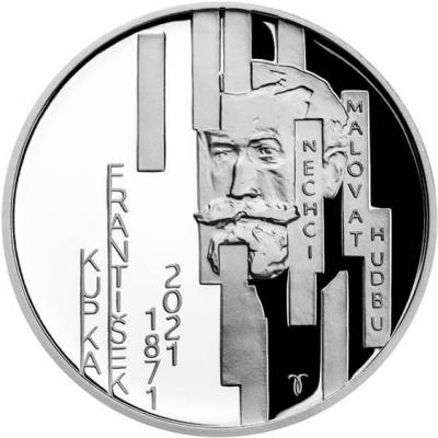 «Silver coin 200 Kč 2021 František Kupka stand.».jpg