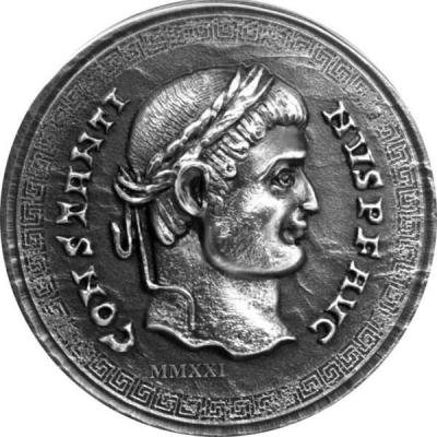 «5 Dollars CONSTANTINE Roman Empire 1 Oz Silver Coin 5$ Cook Islands 2021 Antique Finish».jpg