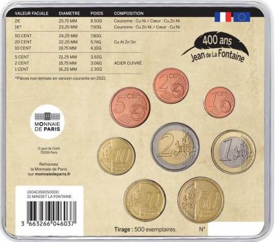 «JEAN DE LA FONTAINE - 400TH ANNIVERSARY OF HIS BIRTH COINSET.».jpg