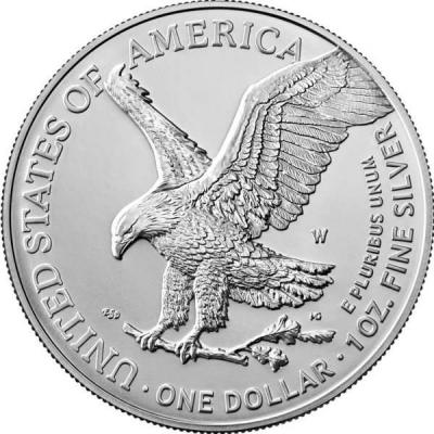 «American Eagle 2021 One Ounce Silver Uncirculated Coin».jpg