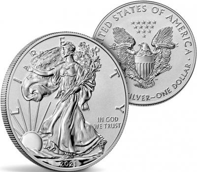 «American Eagle 2021 One Ounce Silver Reverse Proof Two-Coin Set Designer Edition.»..jpg