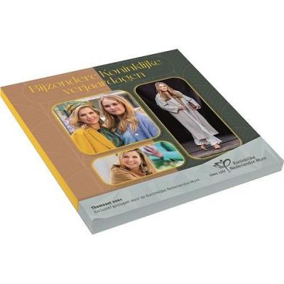 «2021  Coffret série monnaies euro Pays-Bas 2021 Brillant Universel - Themaset Anniversaires Reine et Princesse (en prévente)».jpg