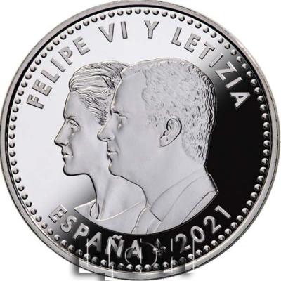 «2021, Испания 30 евро, памятная монета - «Путь Святого Иакова».jpg