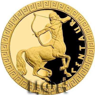 «Zlatá mince Bájní tvorové - Kentaur proof».jpg