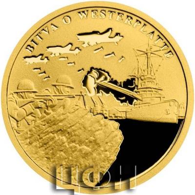 «Zlatá mince Válečný rok 1939 - Bitva o Westerplatte proo».jpg