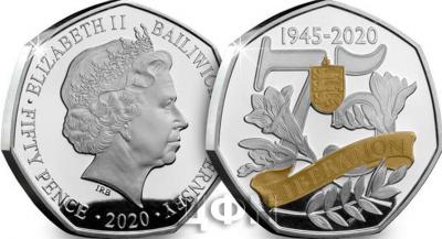«BAILIWICK OF GUERNSEY», «FIFTY PENCE», «2020»(3).jpg