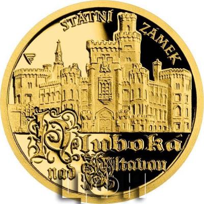 «Zlatá mince Zámek Hluboká nad Vltavou proof» (1).jpg