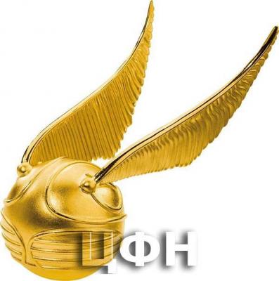 «5 Dollars GOLDEN SNITCH 3D Harry Potter Spherical 3 Oz Silver Coin 5$ Samoa 2022 - 2.».jpg