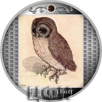 «CAMEROON 500 FRANCS  2021 LITTLE OWL ALBRECHT DÜRER SILVER COIN» .jpg