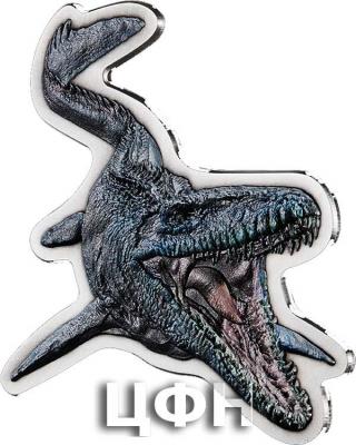 «MOSASAURUS Jurassic World Shaped 2 Oz Silver Coin 5$ Niue 2022» (2).jpg