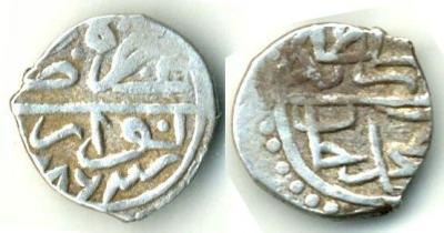 Турция Beyazid II AH886-918 (1481-1512) 1 акче AH886 Novar 0,74gr Zeno-152505,53740 396.jpg