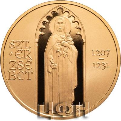 «10,000 Ft collector coins to honour Saint Elizabeth of Hungary.».jpg