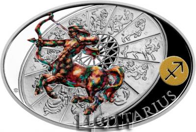 «1 Dollar SAGITTARIUS Sign Of Zodiac 1 Oz Silver Coin 1$ Niue 2021 Proof».jpg
