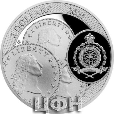 «Silver ounce investment coin Tolar - Czech republic 2021 proof.».jpg