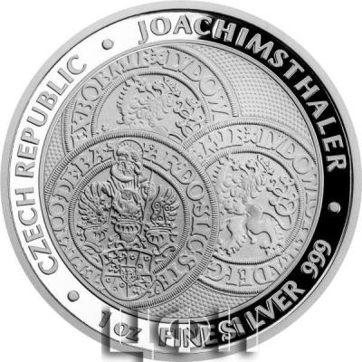 «Silver ounce investment coin Tolar - Czech republic 2021 proof».jpg